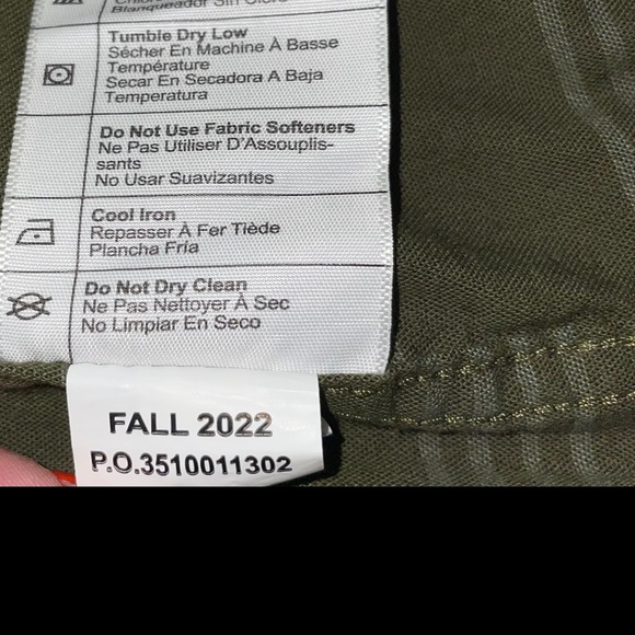 Men’s Carhartt Loose Fit Long Sleeve Plaid Shirt- Green Sz L NWT - Picture 7 of 8